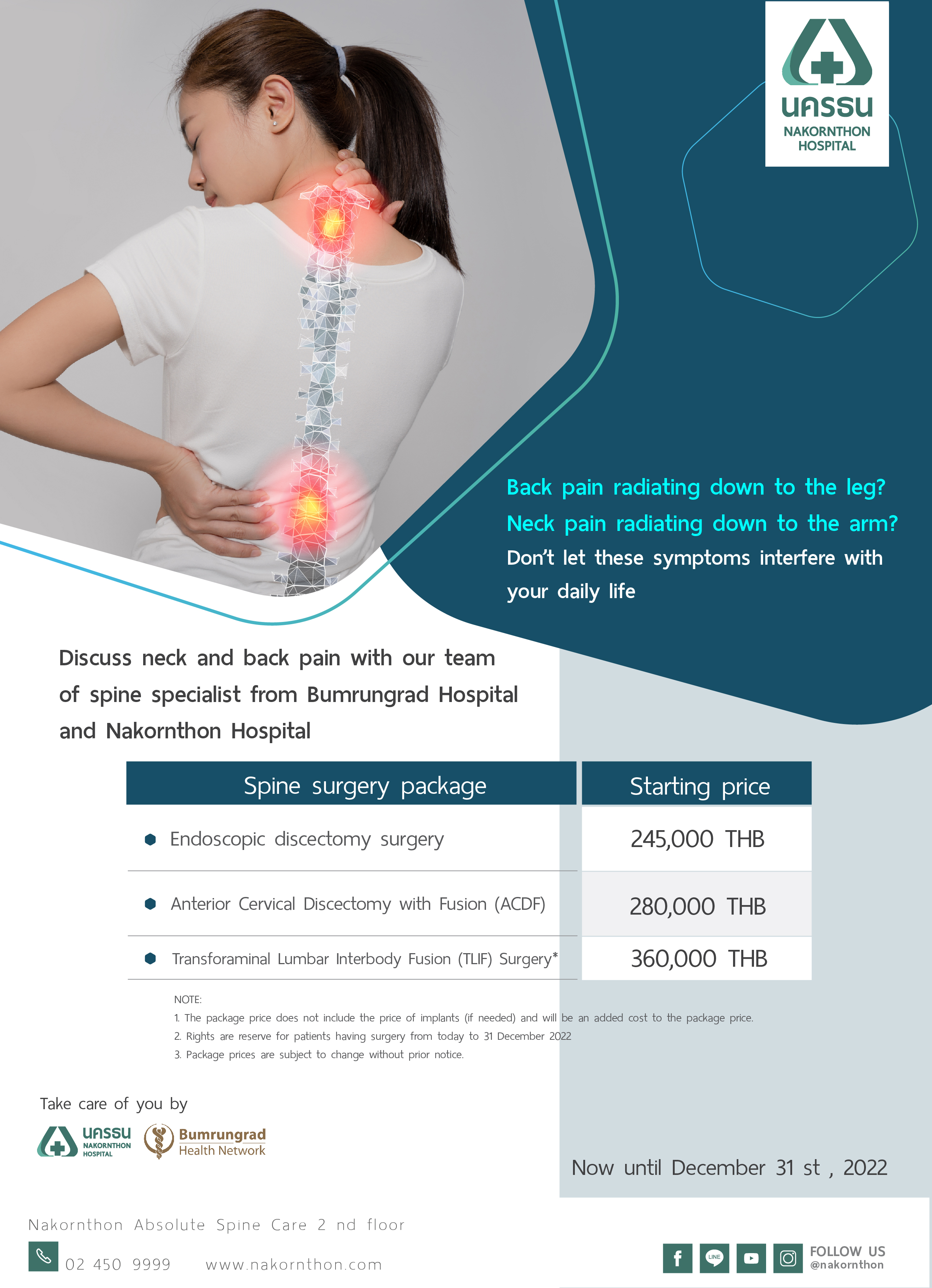 Spine Surgery Package